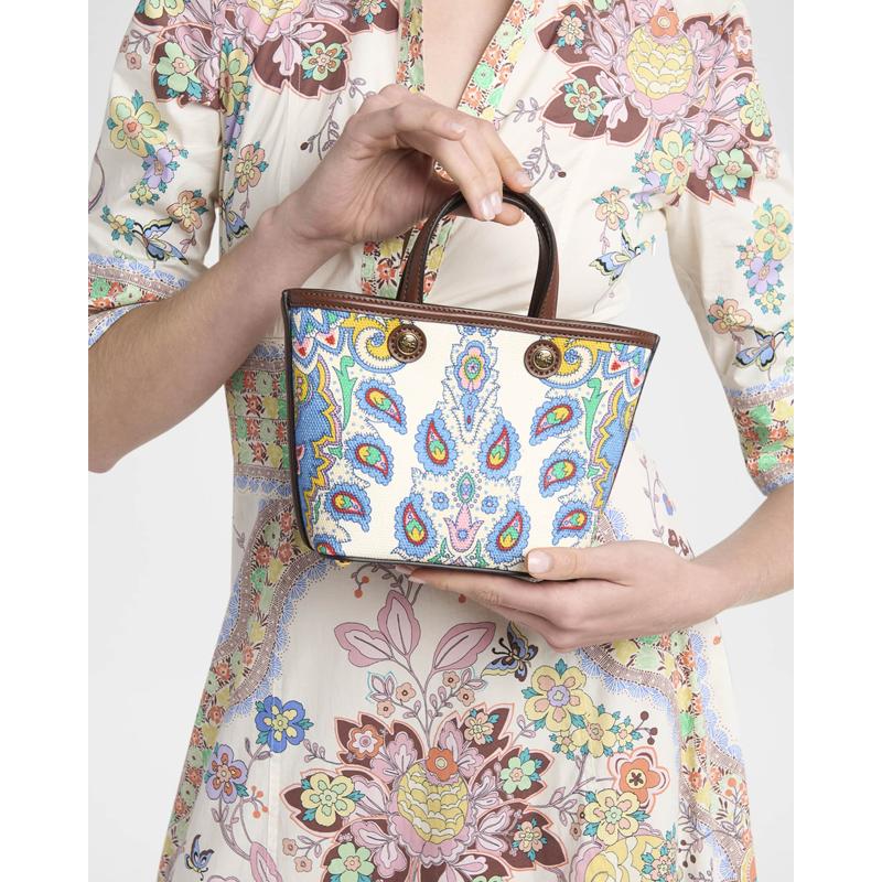 Bolsa Shopper Mini Essential Printed Canvas