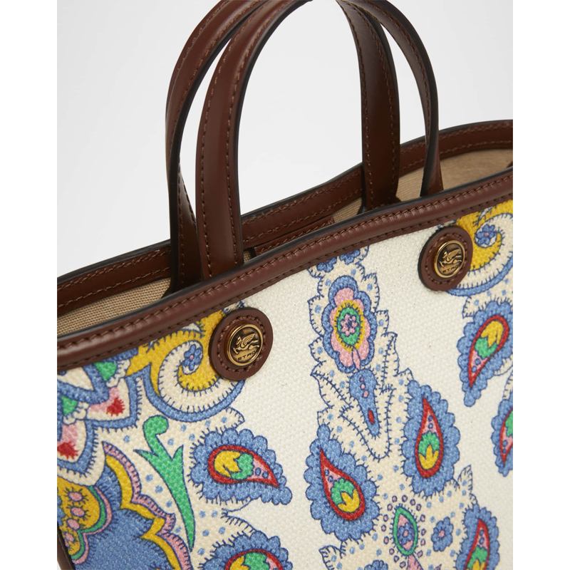 Bolsa Shopper Mini Essential Printed Canvas