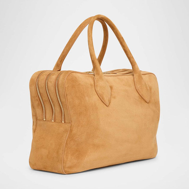 Bolsa Handle Star Triple Zip Suede  - Mercado de Luxo - O Maior E-Commerce de Bens, Produtos e Serviços de Luxo do Brasil.