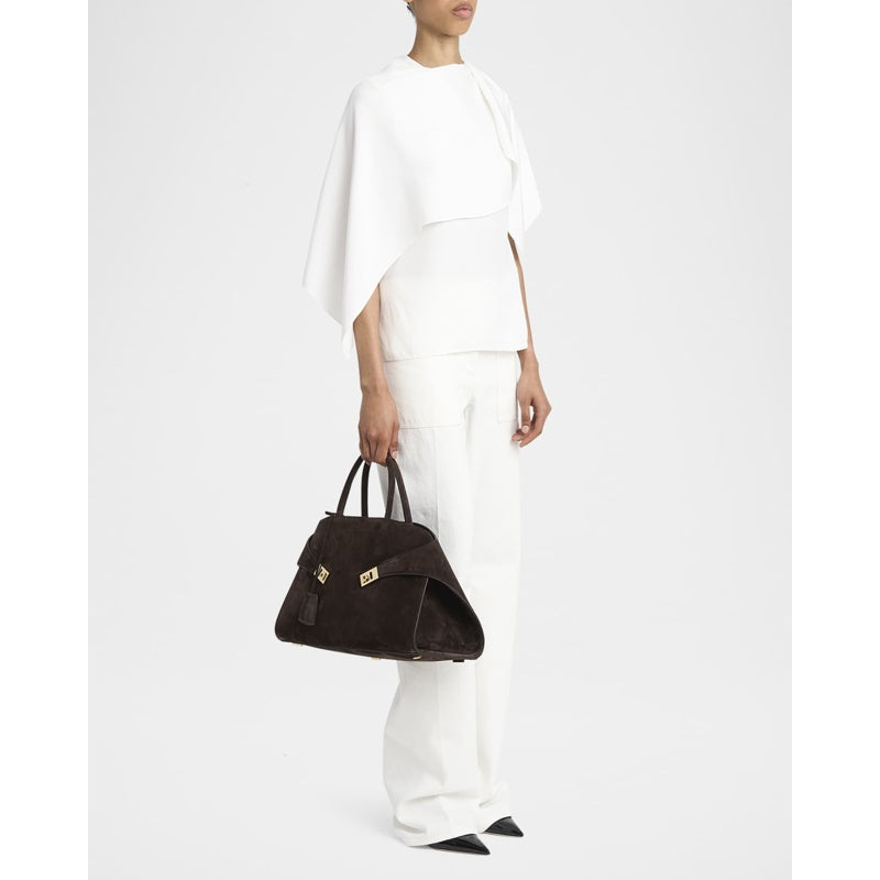 Bolsa Handle Large Hug Suede