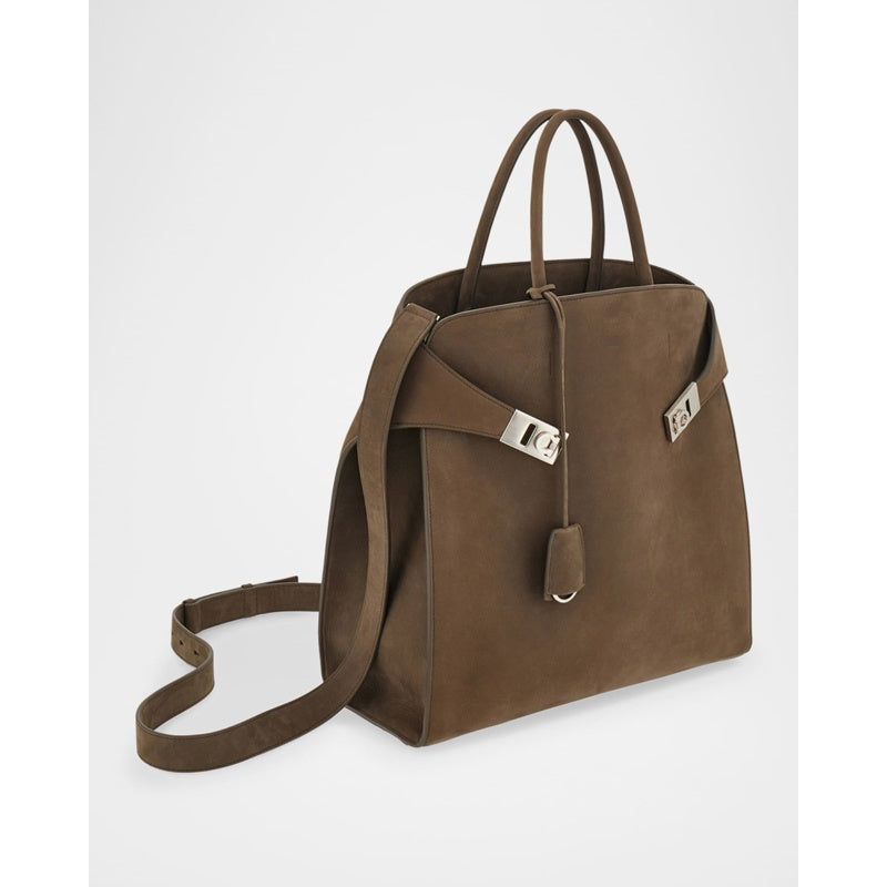 Bolsa Crossbody Hug Hammered Calfskin