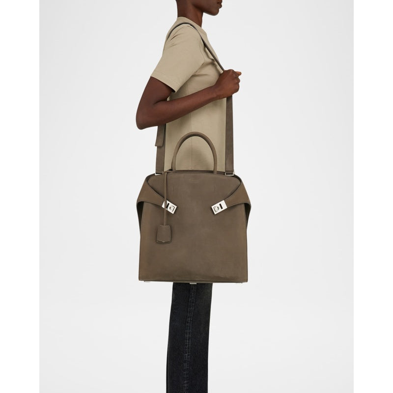 Bolsa Crossbody Hug Hammered Calfskin