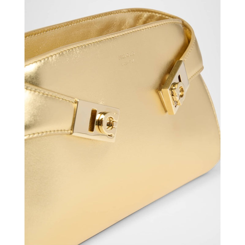 Bolsa Shoulder Mini Hug Metallic