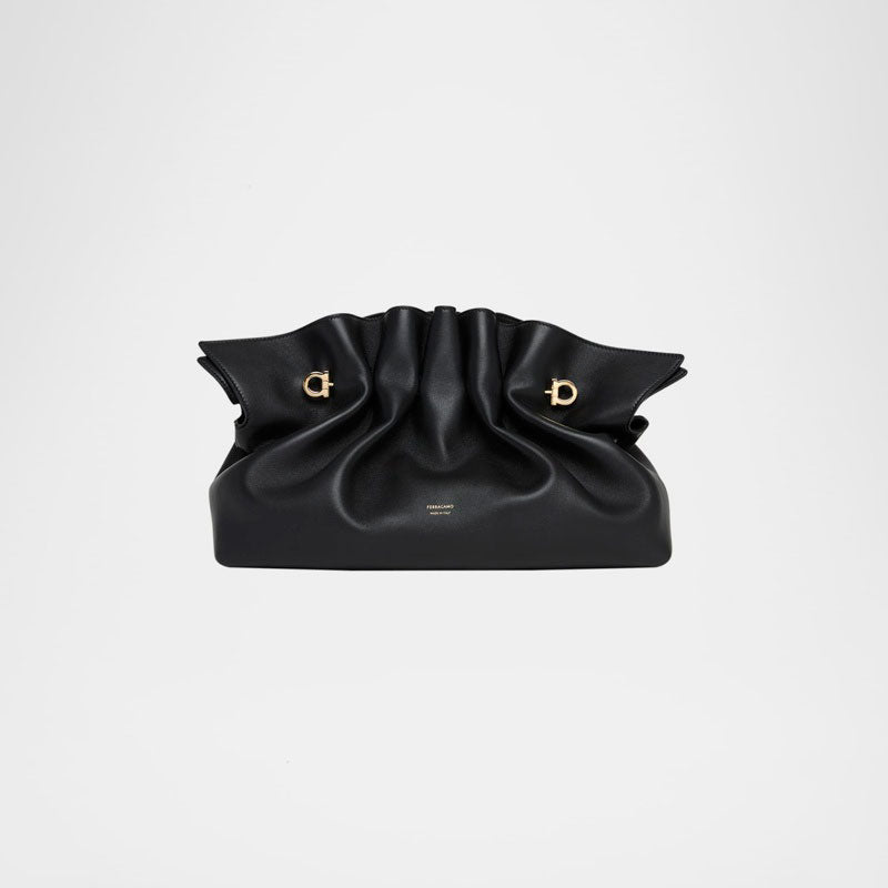 Bolsa Shoulder Piercing Medium Ruched - Mercado de Luxo - O Maior E-Commerce de Bens, Produtos e Serviços de Luxo do Brasil.