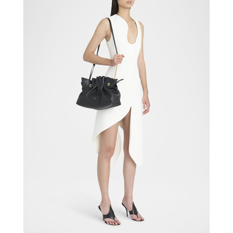 Bolsa Shoulder Piercing Medium Ruched