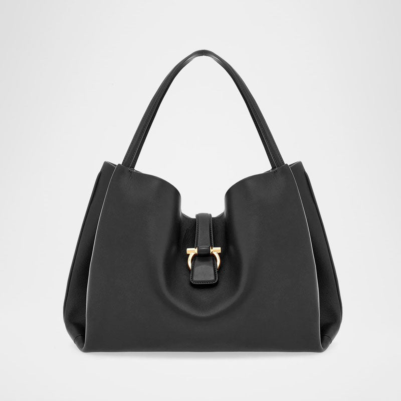 Bolsa Shoulder Gancini Medium - Mercado de Luxo - O Maior E-Commerce de Bens, Produtos e Serviços de Luxo do Brasil.