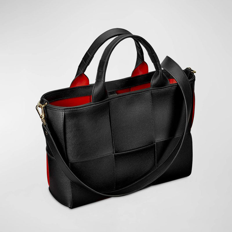 Bolsa Crossbody Sylvie Woven Satchel - Mercado de Luxo - O Maior E-Commerce de Bens, Produtos e Serviços de Luxo do Brasil.