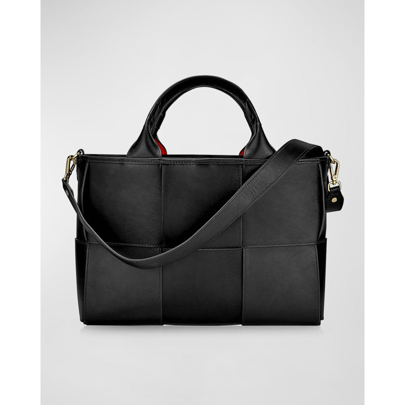 Bolsa Crossbody Sylvie Woven Satchel
