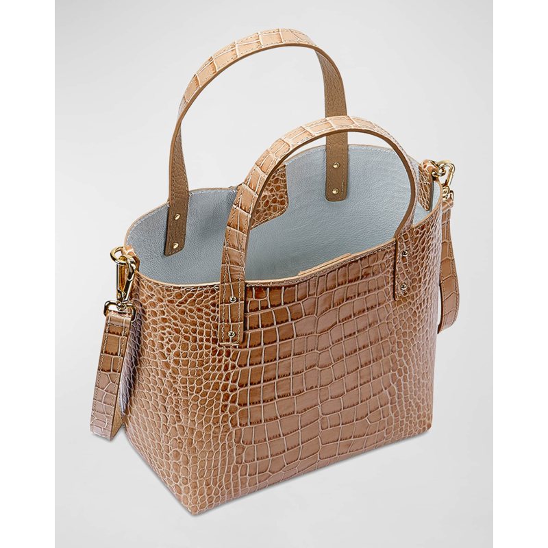 Bolsa Shopper Alex Mock-Croc Mini