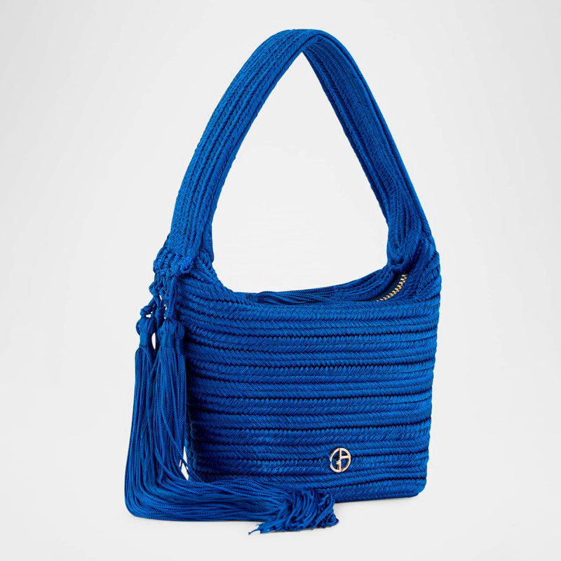 Bolsa Shoulder La Prima Mini Tassel - Mercado de Luxo - O Maior E-Commerce de Bens, Produtos e Serviços de Luxo do Brasil.