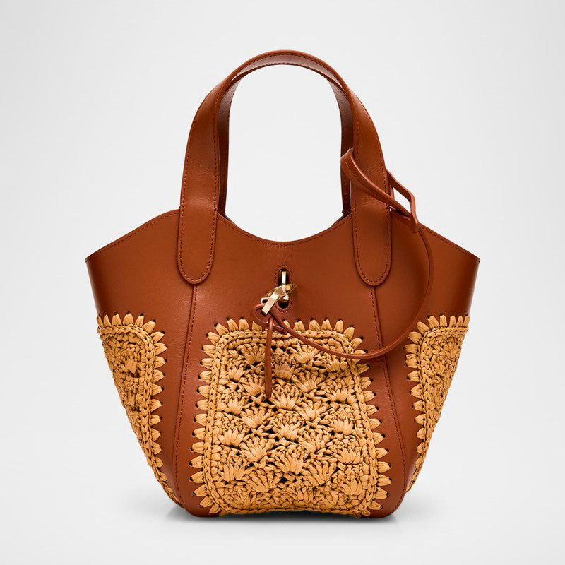 Bolsa Shopper Gem Small Fan-Stitch - Mercado de Luxo - O Maior E-Commerce de Bens, Produtos e Serviços de Luxo do Brasil.