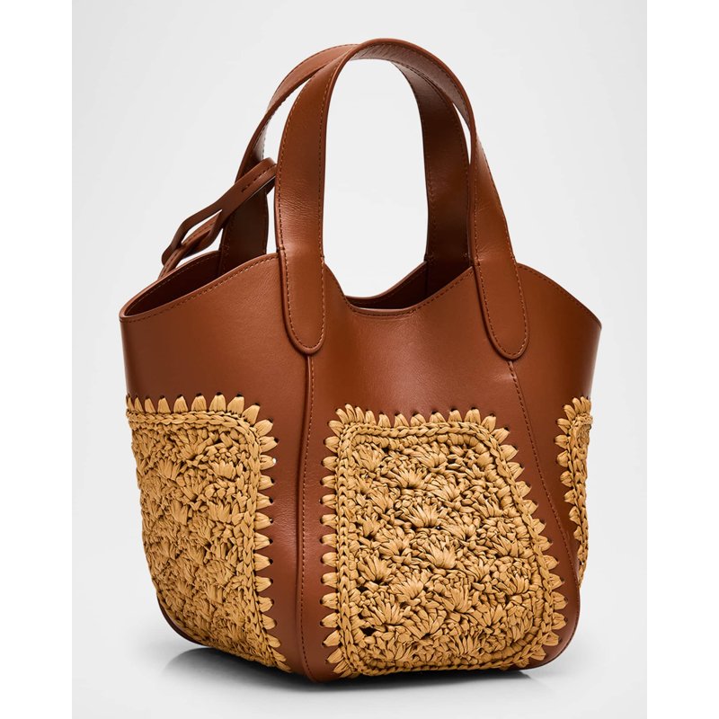 Bolsa Shopper Gem Small Fan-Stitch