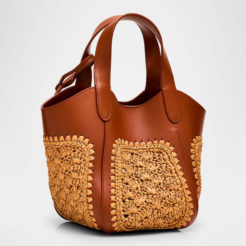 Bolsa Beach Gem Small Fan-Stitch - Mercado de Luxo - O Maior E-Commerce de Bens, Produtos e Serviços de Luxo do Brasil.