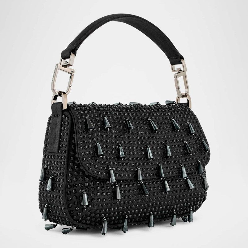 Bolsa Handle La Prima Small Beaded  - Mercado de Luxo - O Maior E-Commerce de Bens, Produtos e Serviços de Luxo do Brasil.