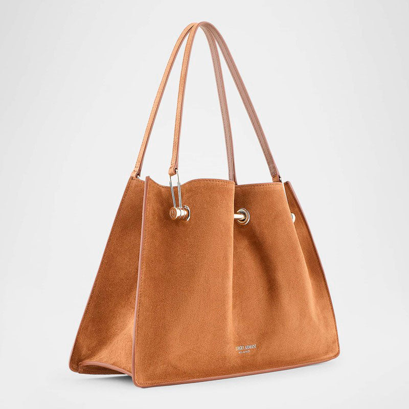 Bolsa Shopper Avenue Small Soft Suede - Mercado de Luxo - O Maior E-Commerce de Bens, Produtos e Serviços de Luxo do Brasil.