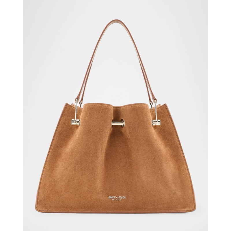 Bolsa Shopper Avenue Small Soft Suede