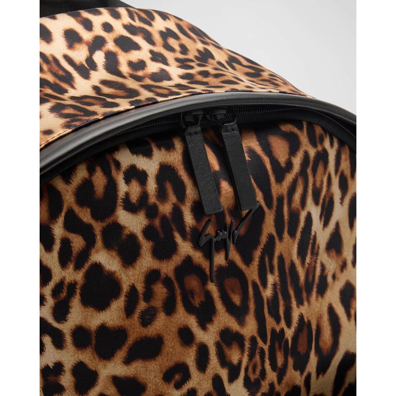 Bolsa Mochila Leopard-Print