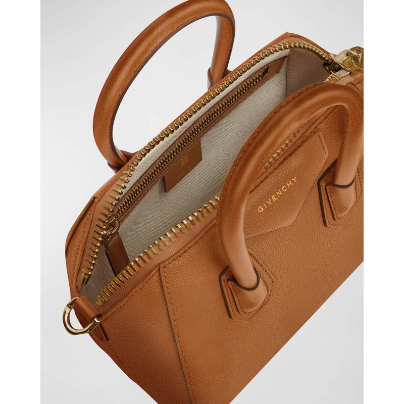Bolsa Crossbody Antigona Mini  in Shiny Tumbled