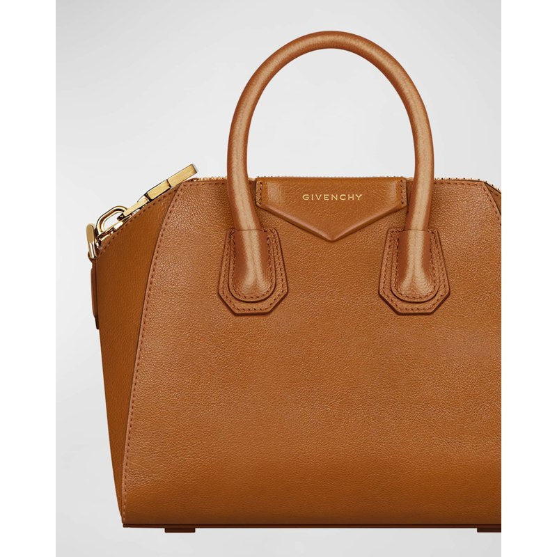 Bolsa Crossbody Antigona Mini  in Shiny Tumbled
