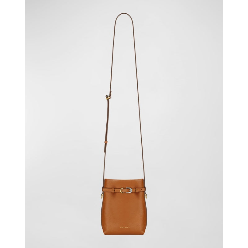 Bolsa Crossbody Voyou Phone Pouch in Shiny Tumbled