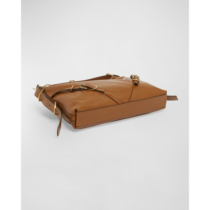 Bolsa Shoulder Voyou Medium in Shiny Tumbled