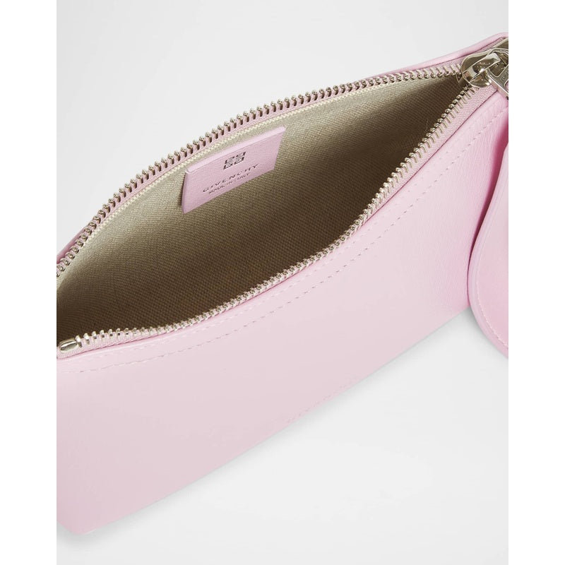 Bolsa Clutch Voyou Small Pouch in with Buckle Heart Lock Wristlet