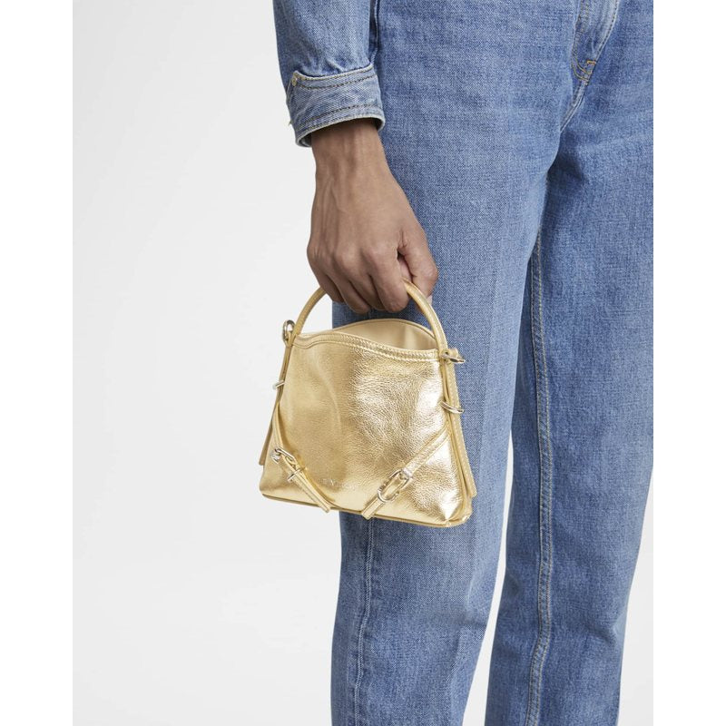 Bolsa Shoulder Voyou Nano in Metallic