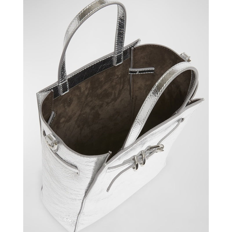 Bolsa Shopper Voyou Mini North-South in Metallic