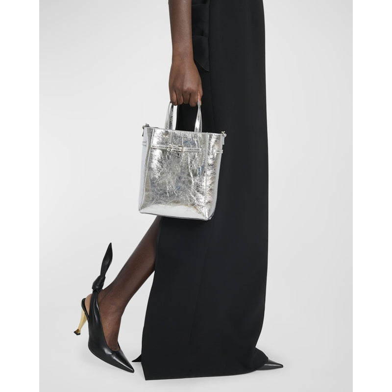Bolsa Shopper Voyou Mini North-South in Metallic