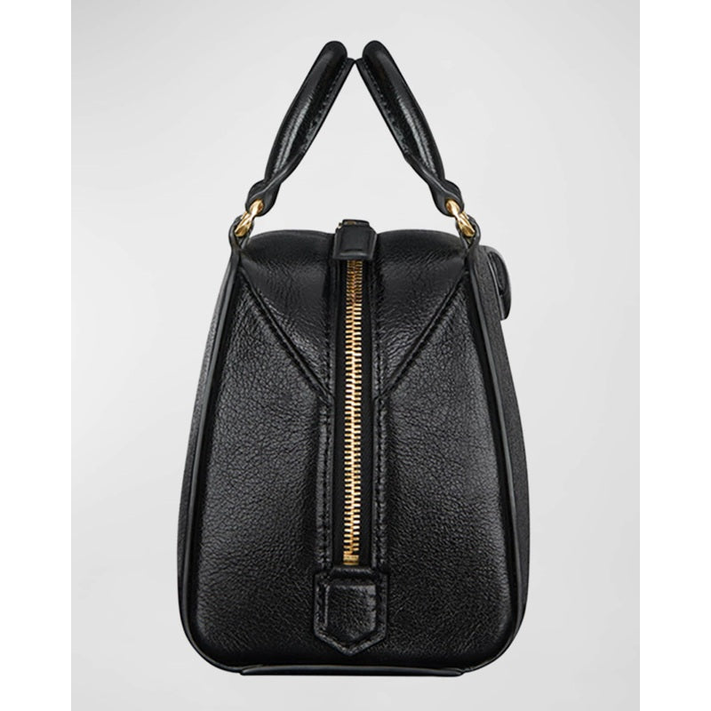 Bolsa Shoulder Antigona Cube Nano  in Shiny Tumbled