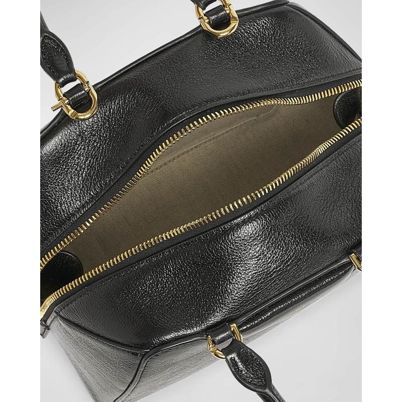 Bolsa Shoulder Antigona Cube Mini  in Shiny Tumbled