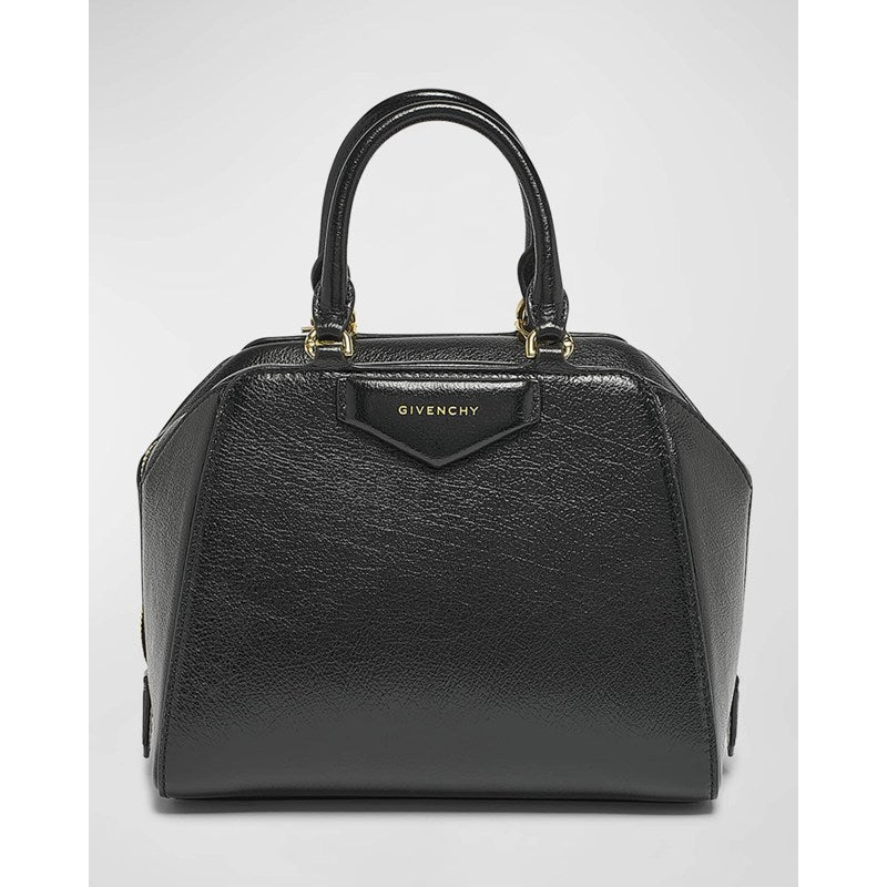 Bolsa Shoulder Antigona Cube Mini  in Shiny Tumbled