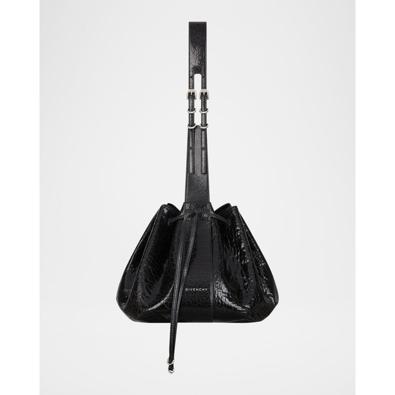 Bolsa Shoulder Pumpkin Medium in Embossed
