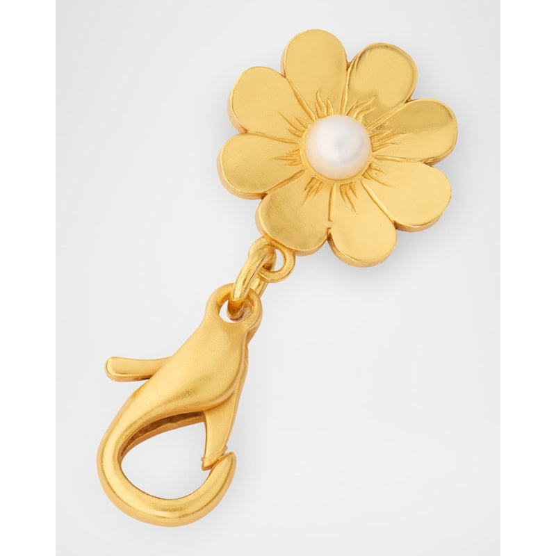 Charms e Acessórios Daisy Pearl-Embellished Charm