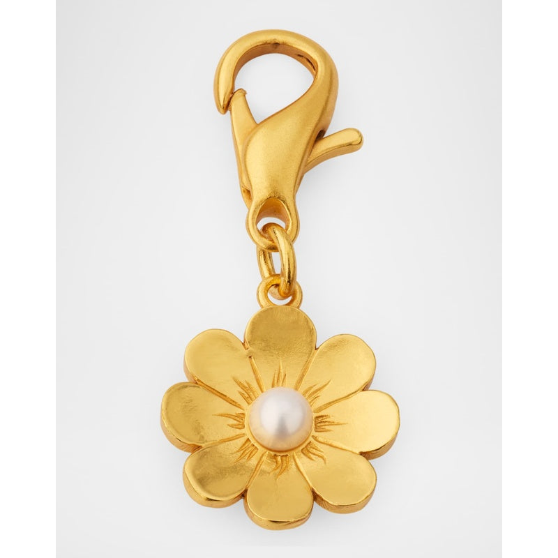 Charms e Acessórios Daisy Pearl-Embellished Charm