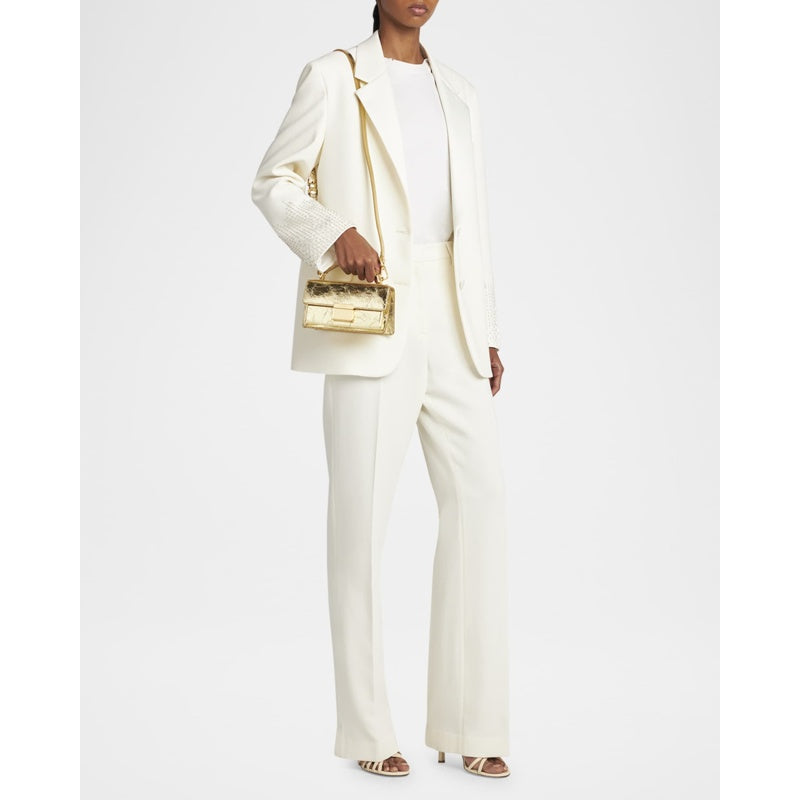Bolsa Handle Venezia Small Shiny Wavy