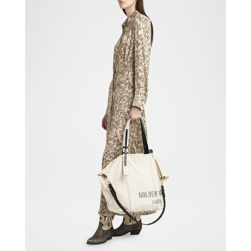 Bolsa Shopper Logo Canvas