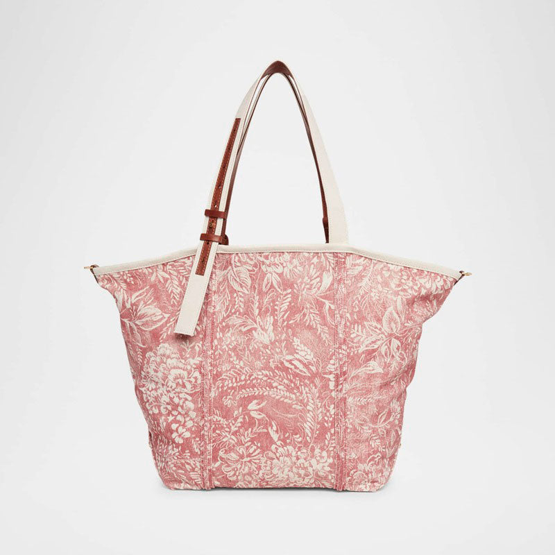 Bolsa Shopper East-West Toile de Jouy Printed Canvas - Mercado de Luxo - O Maior E-Commerce de Bens, Produtos e Serviços de Luxo do Brasil.