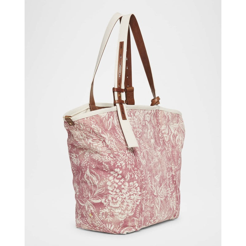 Bolsa Shopper East-West Toile de Jouy Printed Canvas