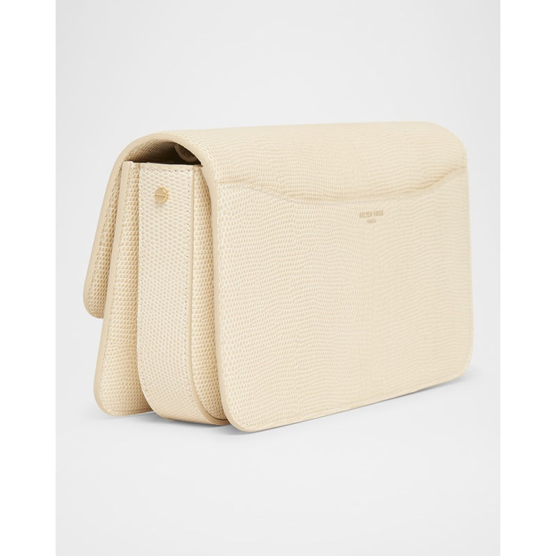 Bolsa Shoulder Gioia Lizard-Embossed