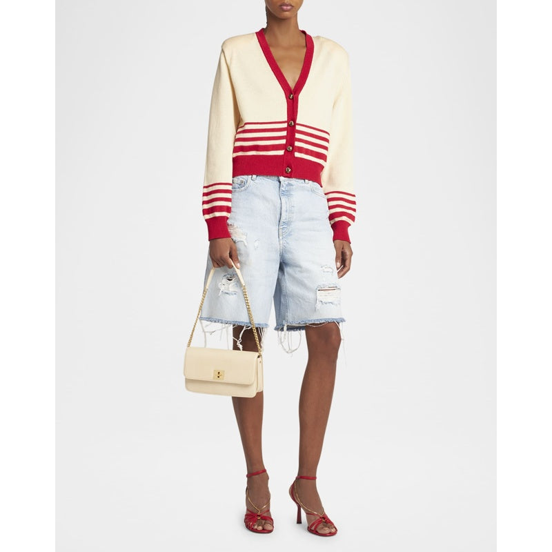 Bolsa Shoulder Gioia Lizard-Embossed
