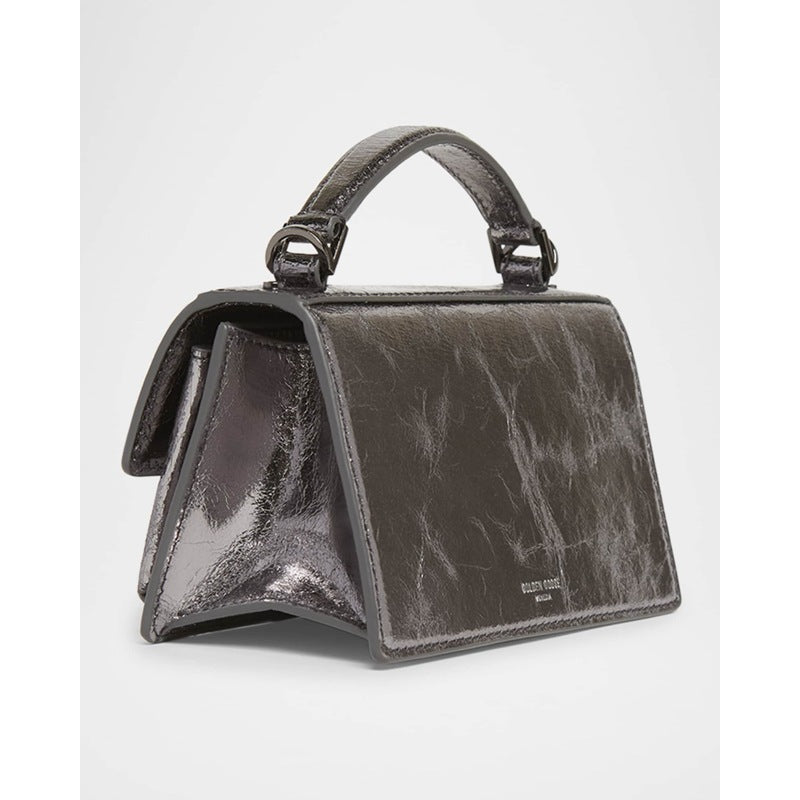 Bolsa Handle Venezia Small Metallic