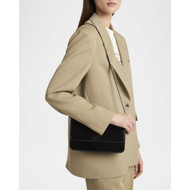 Bolsa Shoulder Gioia Shiny Wavy
