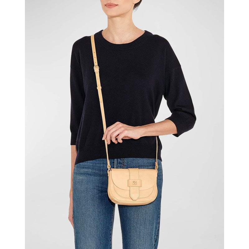 Bolsa Crossbody Alloro Saddle Vachetta