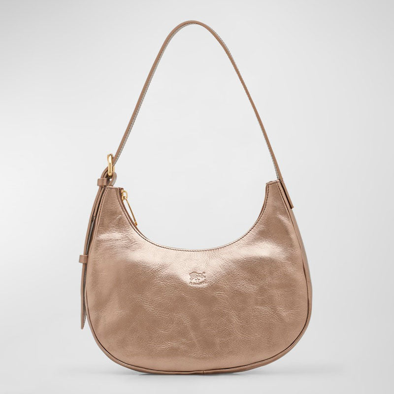Bolsa Shoulder Belcanto Metallic - Mercado de Luxo - O Maior E-Commerce de Bens, Produtos e Serviços de Luxo do Brasil.