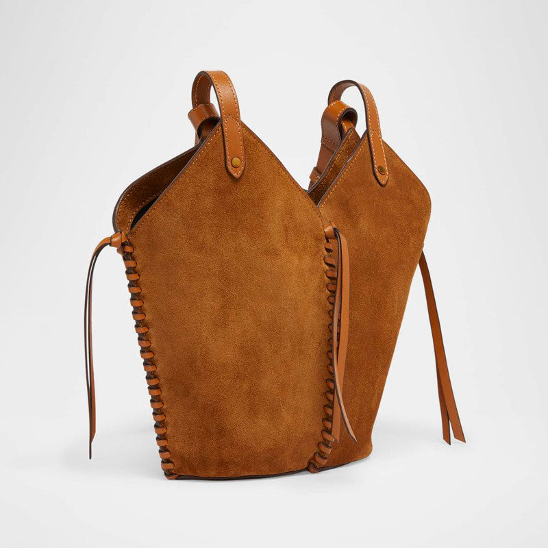 Bolsa Shoulder Tampa Mini Suede - Mercado de Luxo - O Maior E-Commerce de Bens, Produtos e Serviços de Luxo do Brasil.