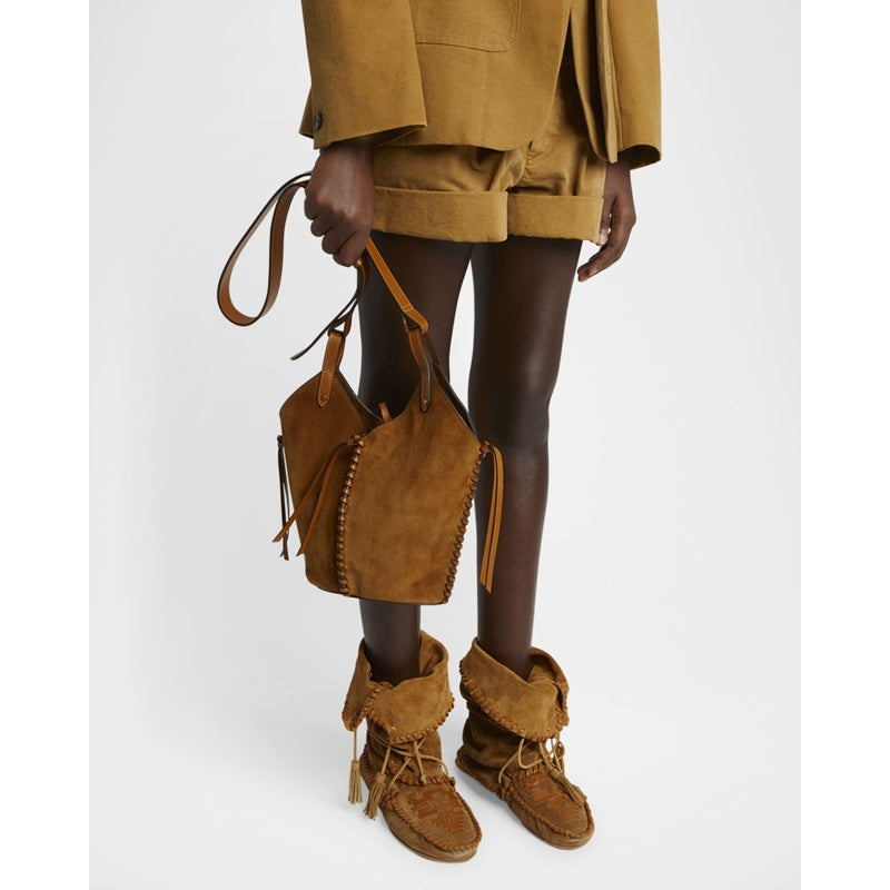 Bolsa Shoulder Tampa Mini Suede