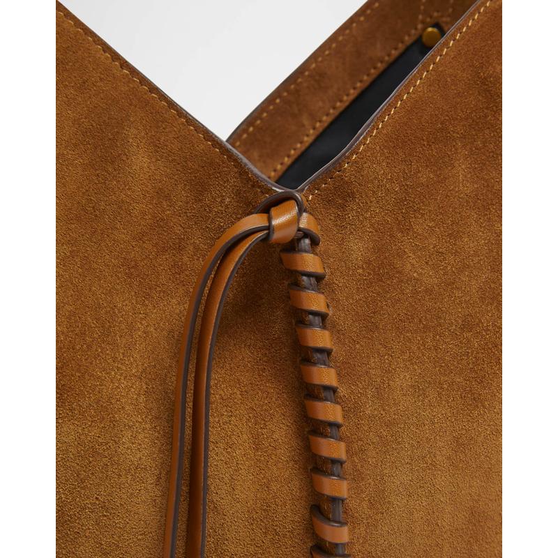 Bolsa Shoulder Tampa Mini Suede