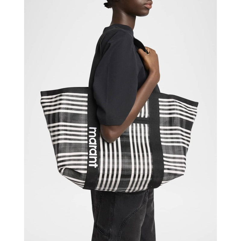 Bolsa Shopper Darwen Striped Nylon