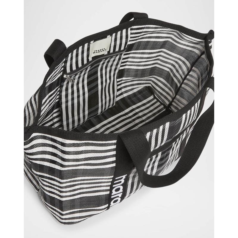 Bolsa Shopper Darwen Striped Nylon